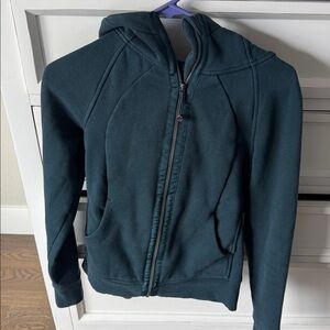 Lululemon Athletica Dark Teal Zip-Up Jacket